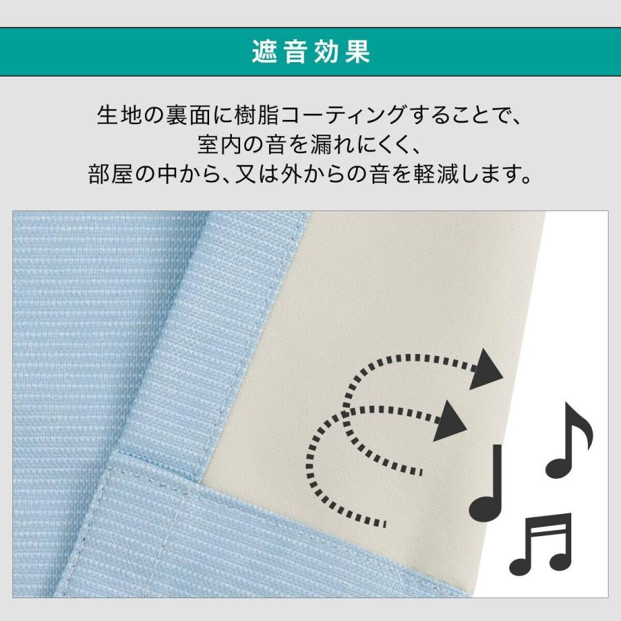ニトリ（NITORI） 遮光1級・遮熱・遮音カーテン(ディナ ブルー