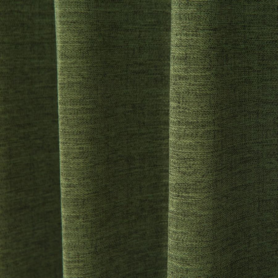 （1枚入り）遮光1級・遮熱・消臭カーテン(アクト ダークイエローグリーン 100X110X1) 1枚 片開き ニトリ | ニトリ | 12