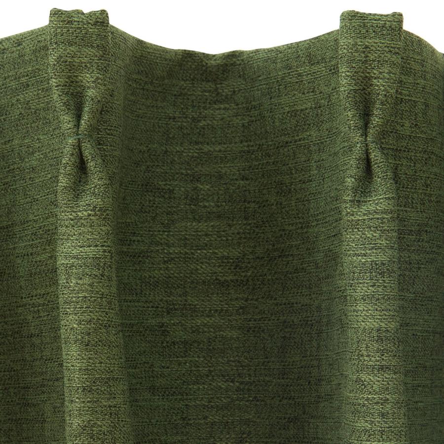 （1枚入り）遮光1級・遮熱・消臭カーテン(アクト ダークイエローグリーン 100X110X1) 1枚 片開き ニトリ | ニトリ | 09