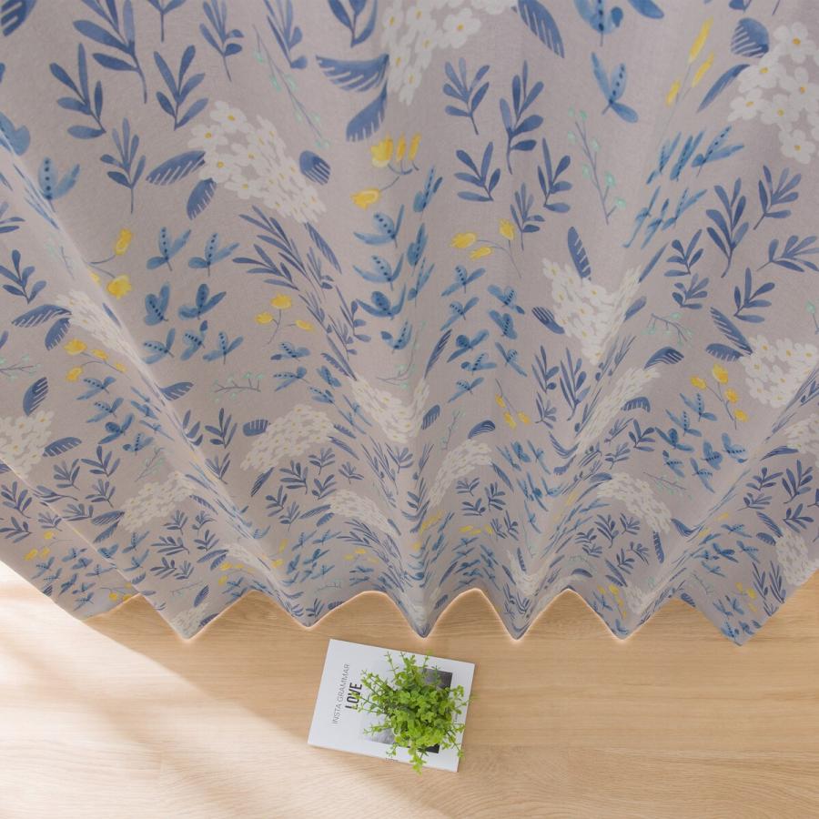 ニトリ（NITORI） 遮光2級カーテン＆レース 4枚セット(RP006 100X210cm