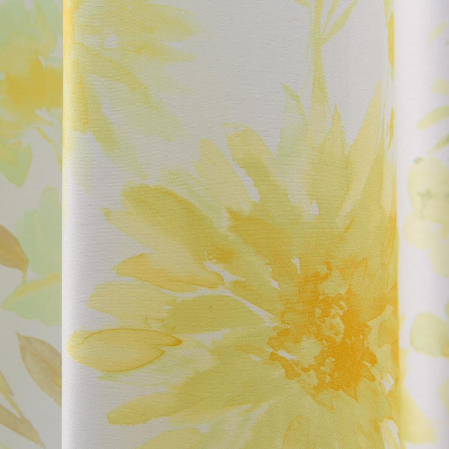 ニトリ （1枚入り）遮光2級・遮熱カーテン(RD046 イエロー