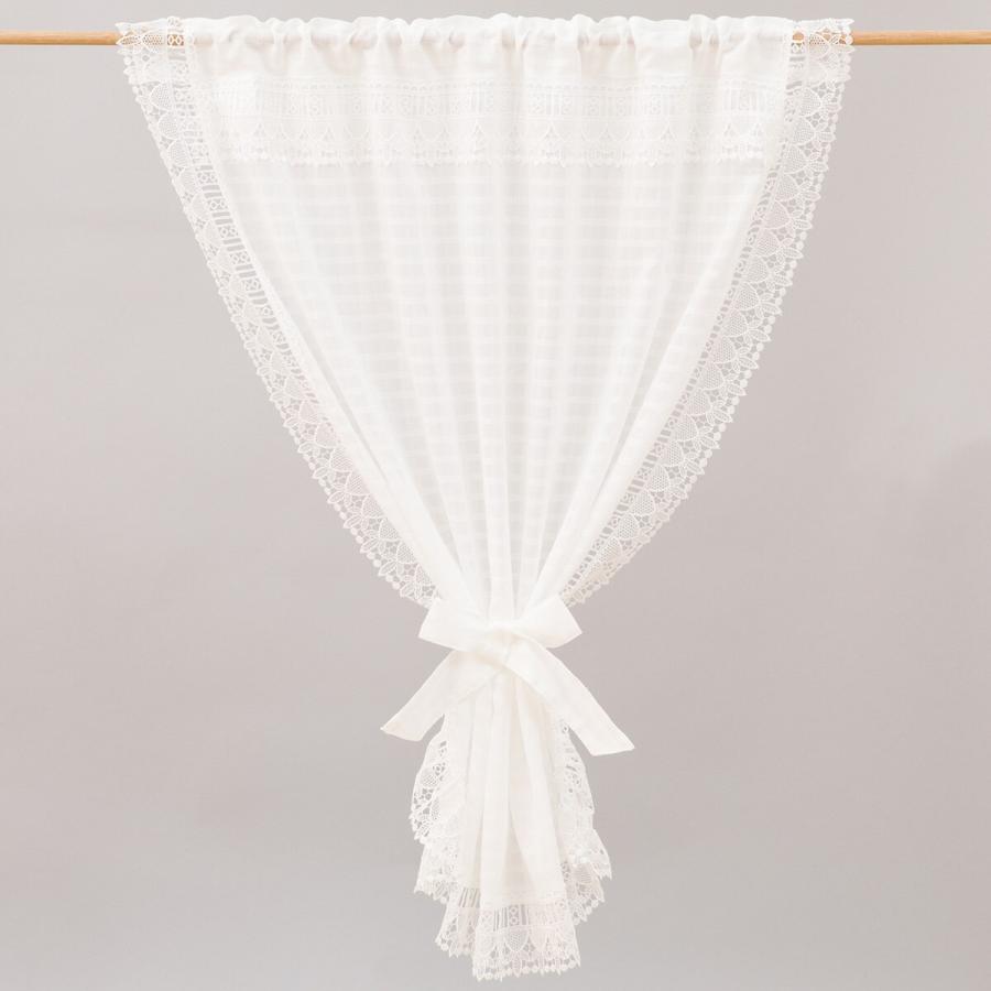 ニトリ（NITORI） ミニカーテン(チェック 90X90) カーテン 間仕切り