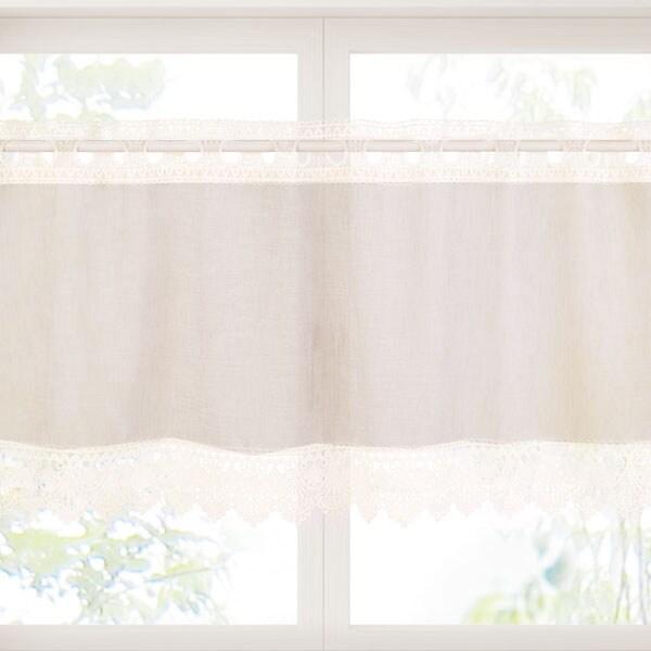 カフェカーテン シャーロット 150x75 ニトリ 1年保証 玄関先迄納品 ニトリ Yahoo 店 通販 Yahoo ショッピング