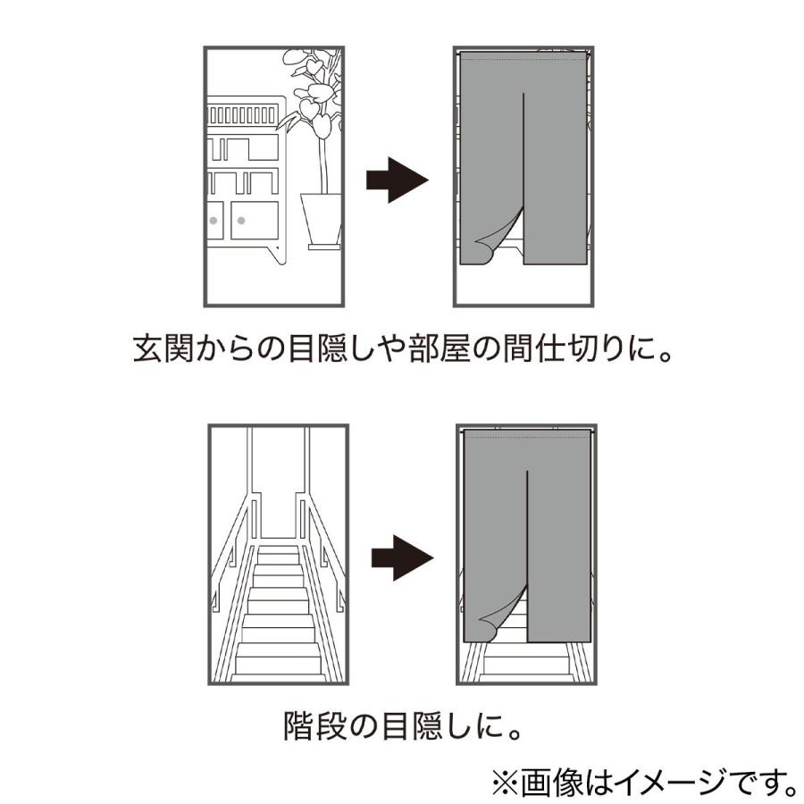のれん ナチュラルボーダー 85x150 ニトリ 玄関先迄納品 1年保証 ニトリ Yahoo 店 通販 Yahoo ショッピング