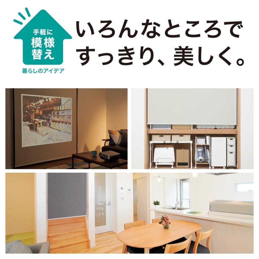 ニトリ（NITORI） 遮光・消臭ロールスクリーン(アクト IV 80X220) 幅80