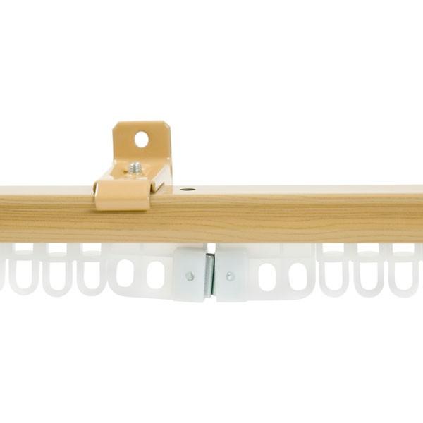 木目調カーテンレール シングル 1ｍ用 伸縮式 フェニックス Lbr 1m S ニトリ 1年保証 玄関先迄納品 ニトリ Yahoo 店 通販 Yahoo ショッピング