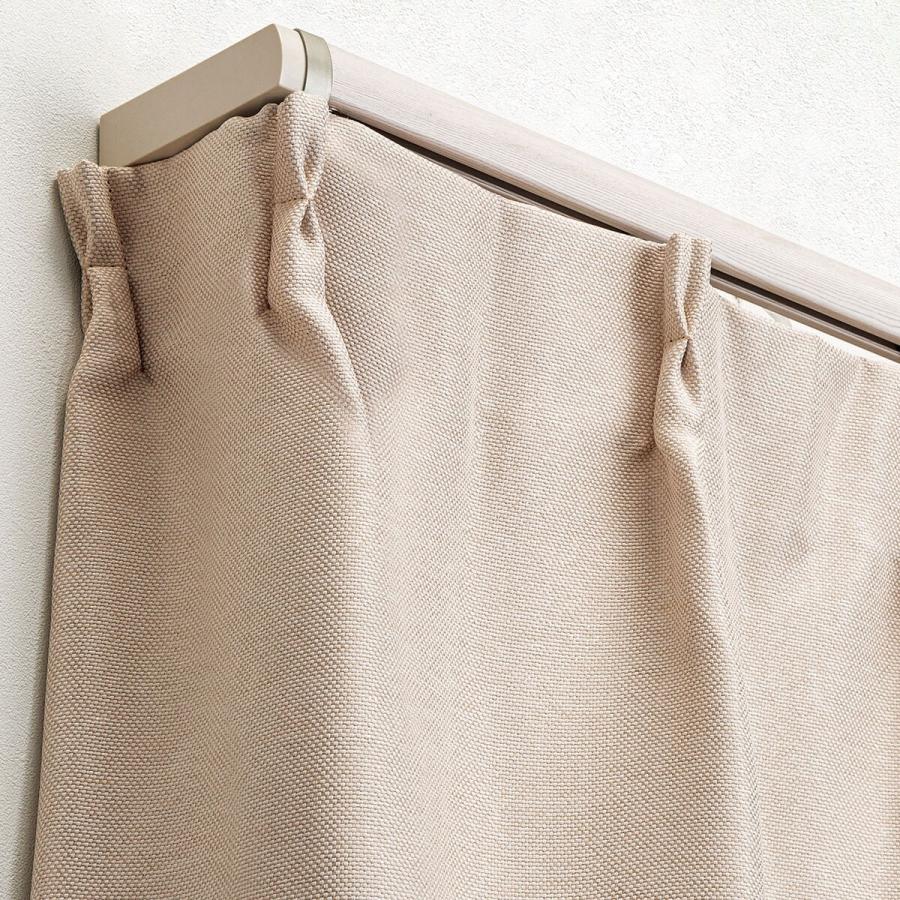 ニトリ 伸縮式 木目調静音カーテンレール(KR4 WH 3M/W) : ニトリ Yahoo