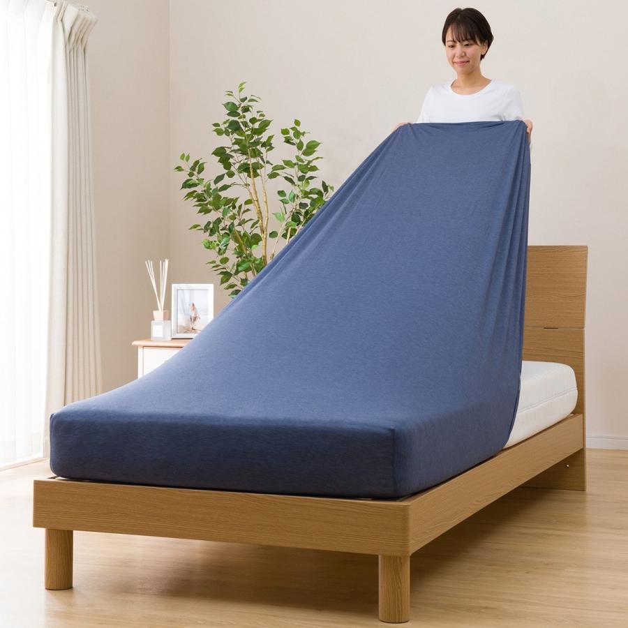 ボックスシーツ スモールシングル 厚さ38cmまで入る のびのびマルチすっぽりシーツ ノビピタマルチシーツnv Ss S ニトリ 1年保証 玄関先迄納品 ニトリ Yahoo 店 通販 Yahoo ショッピング