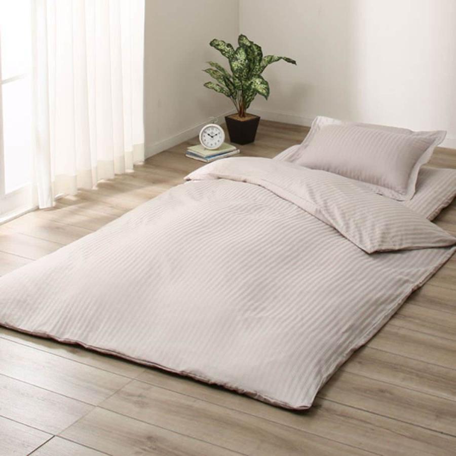 ニトリ（NITORI） ひもなしラクラク 掛け布団カバー セミダブル(N