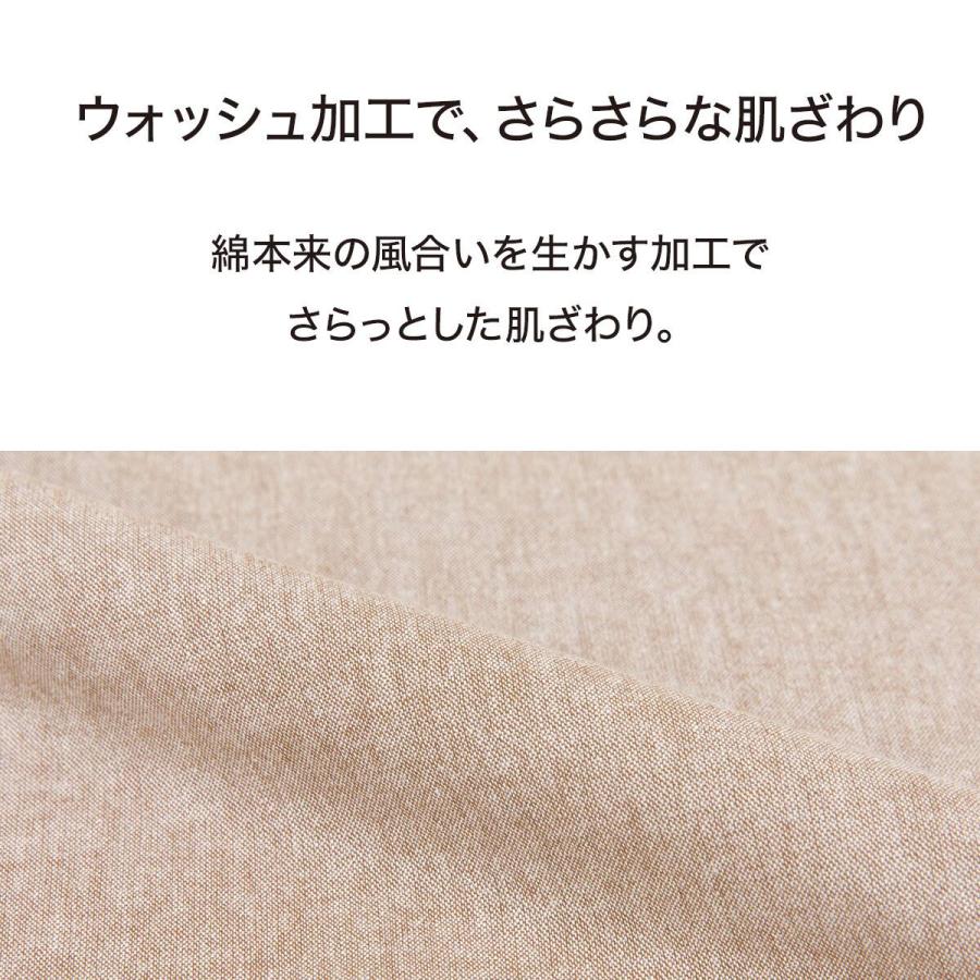 ニトリ（NITORI） マルチすっぽりシーツ シングル(コットンウォッシュ