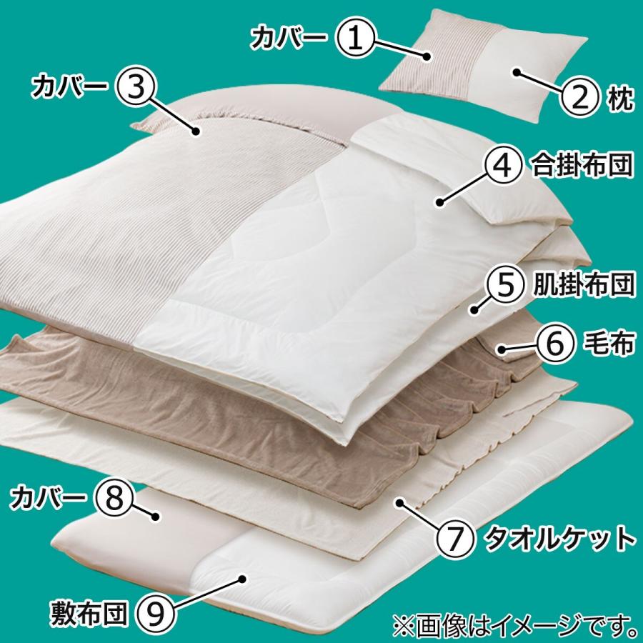 ニトリ 布団セット オールシーズン防ダニ寝具9点セット ニトリ 布団セット オールシーズン防ダニ寝具9点セット