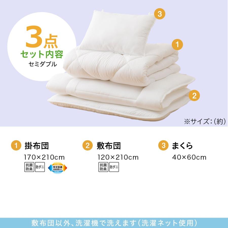 ニトリ 布団セット 掛け布団 カバーなし温度調整防ダニ寝具3点 ニトリ 布団セット 掛け布団 カバーなし温度調整防ダニ寝具3点