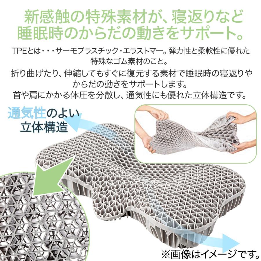 浮かぶように支える ３Ｄ枕(P2201) 枕 まくら ポリエステル 57×35 ニトリ｜nitori-net｜15