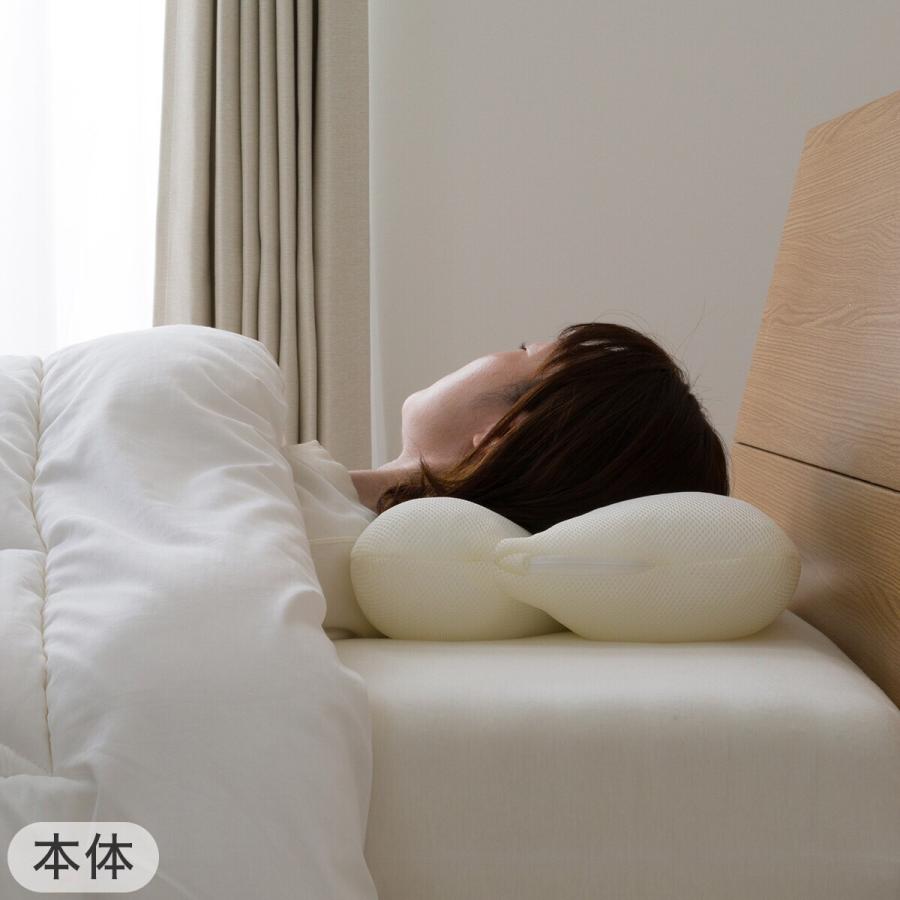 ニトリ（NITORI） パイプまくら ミニサイズ(P2202)本体+カバーセット(N