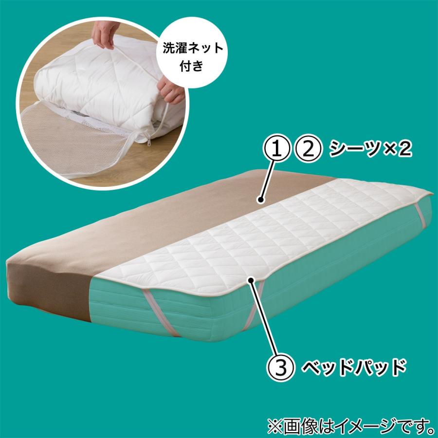 ニトリ ベッドパッド&のびのびマルチすっぽりシーツ カバー ニトリ ベッドパッド&のびのびマルチすっぽりシーツ カバー