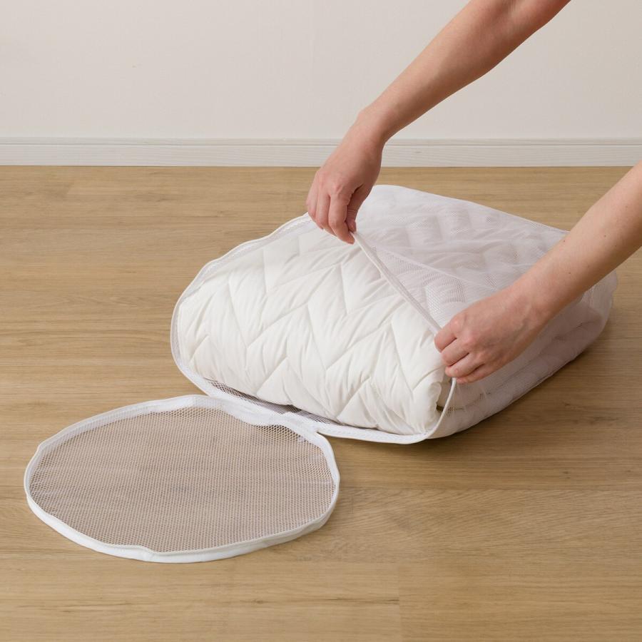 ニトリ ベッドパッド＆マルチすっぽりシーツ カバーセット 3点