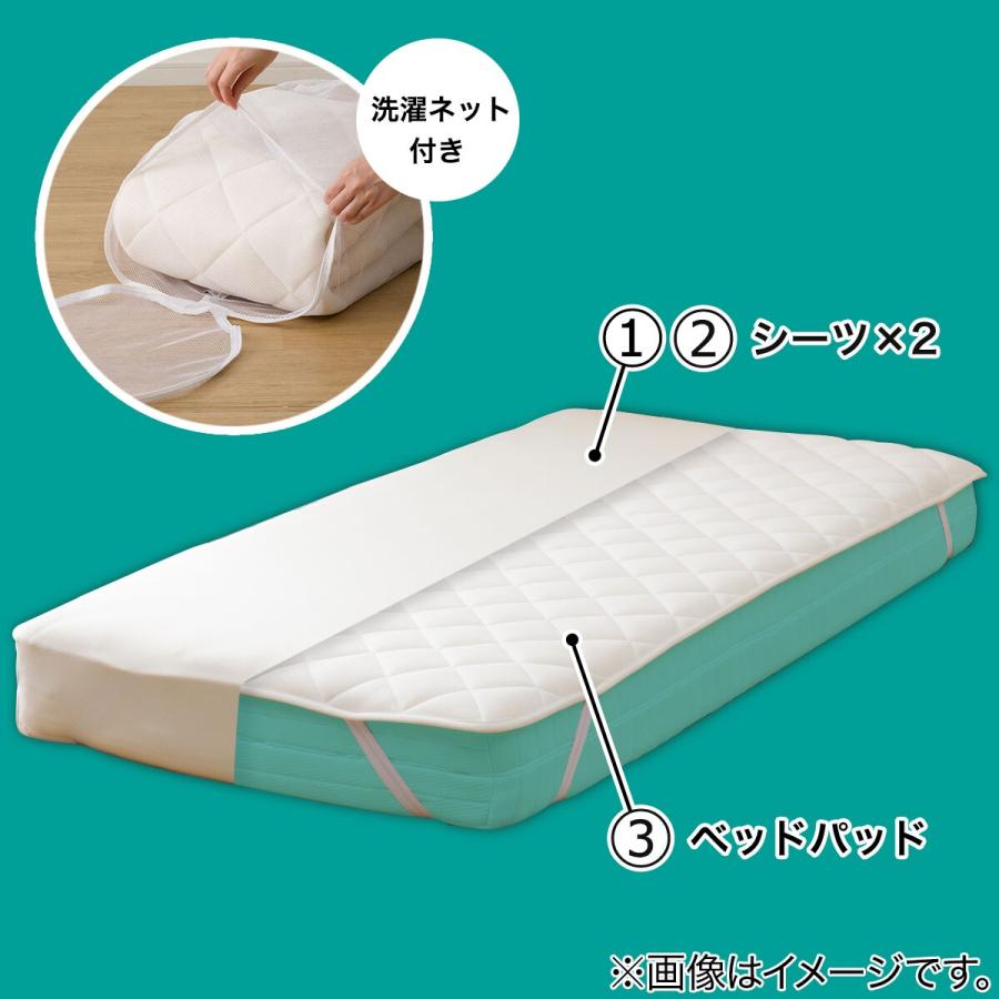 ニトリ 両面使えるベッドパッド&マルチすっぽりシーツ カバー ニトリ 両面使えるベッドパッド&マルチすっぽりシーツ カバー