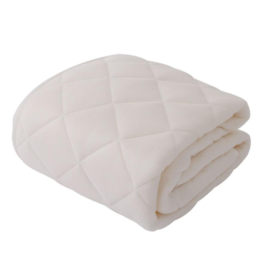 【mページ】ニトリ　ベッドパッド　クイーン用　マルチすっぽりシーツ　2点 ニトリ ベッドパッド＆マルチすっぽりシーツ カバーセット 3点