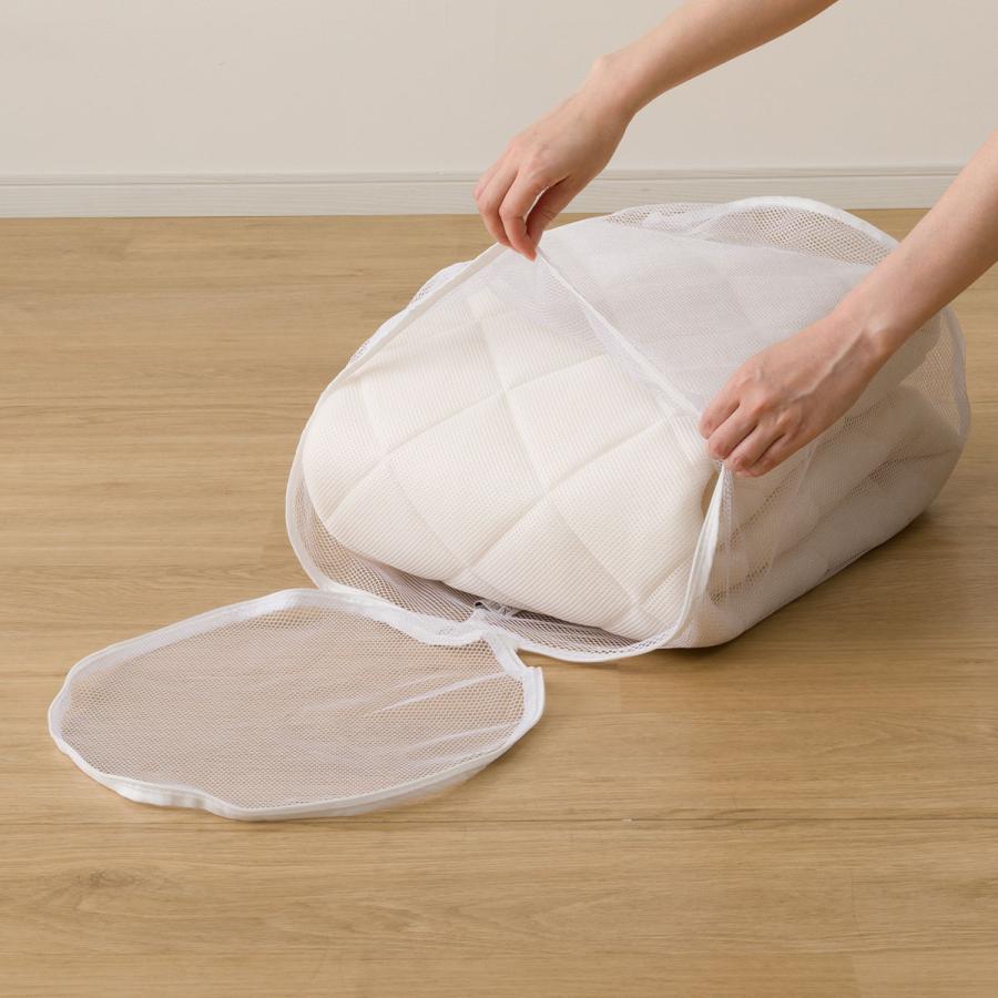 ニトリ（NITORI） 両面使えるベッドパッド＆マルチすっぽりシーツ