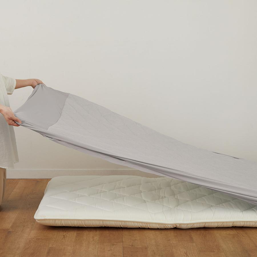 ニトリ（NITORI） BOXパッド ボックスシーツ オーガニックコットン