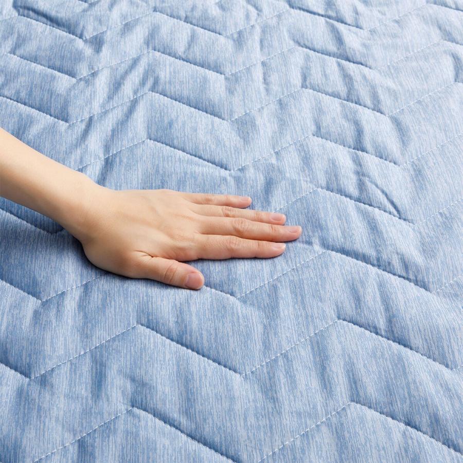 ニトリ（NITORI） 両面使える ゴムバンド付き 敷パッド シングル(N