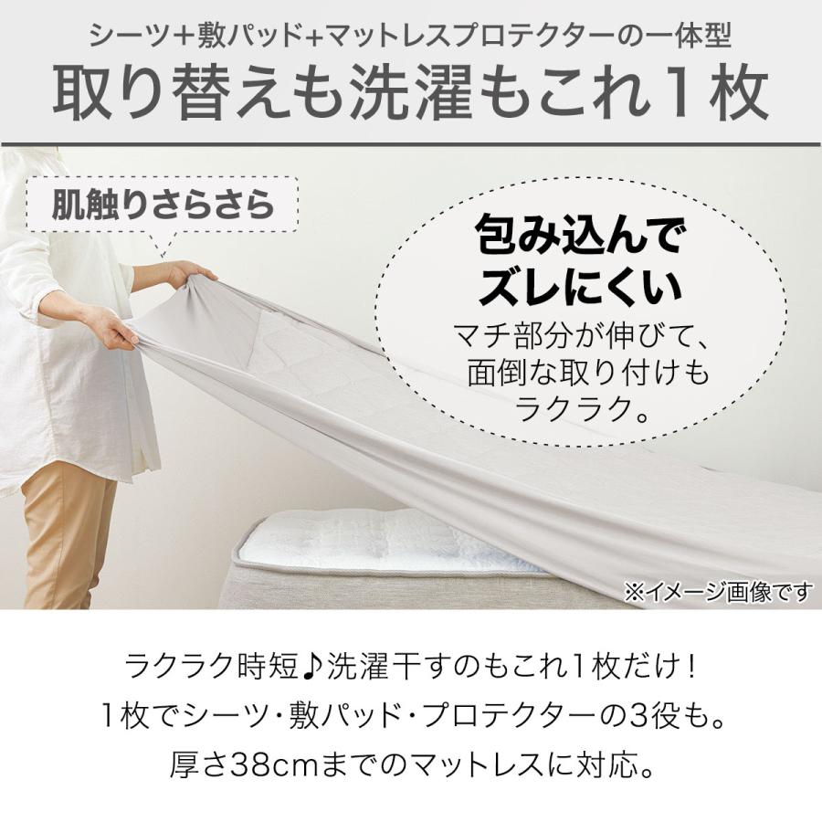 ニトリ BOXパッド ダブル(NクールWSP D DBL S2403) ボックス ニトリ BOXパッド ダブル(NクールWSP D DBL S2403) ボックス