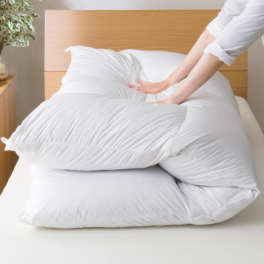 誕生日プレゼント 羽毛掛ふとん ラグジュアリー luxury ダブル 羽毛