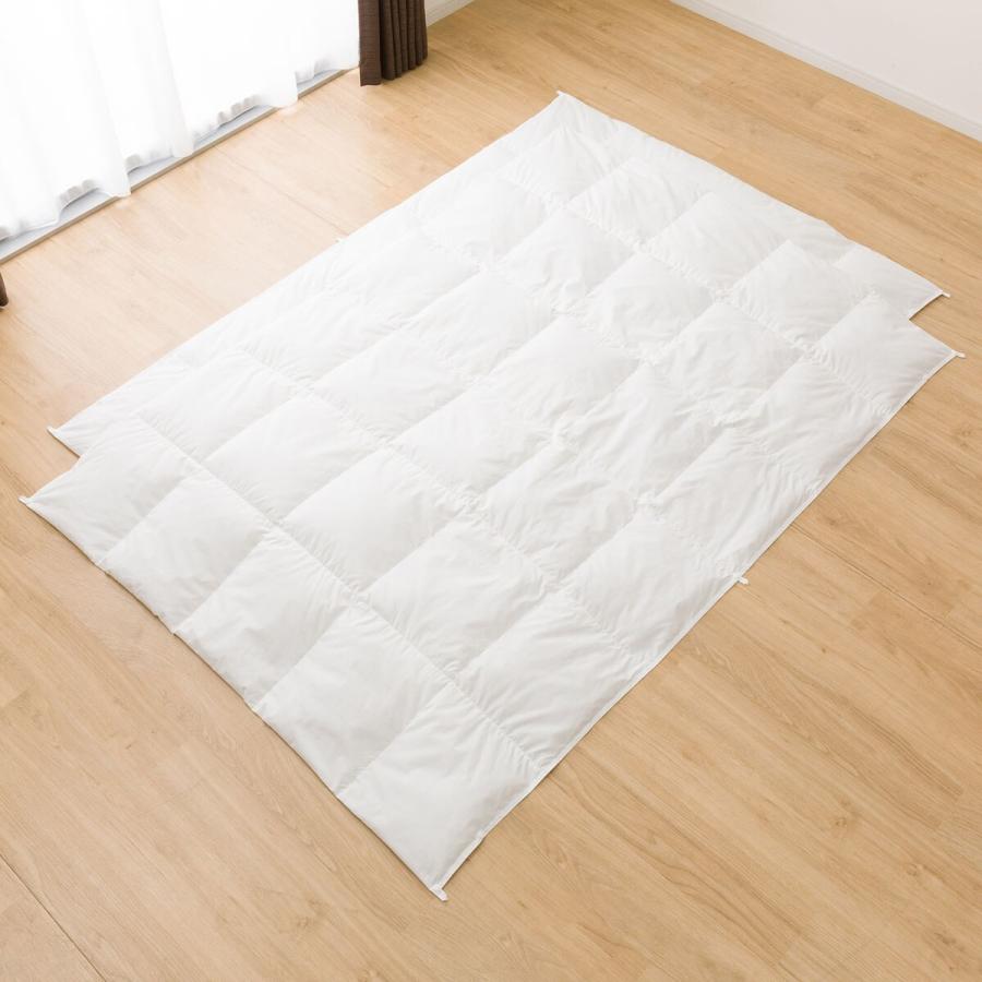 ２枚合わせ羽毛掛け布団　クイーン(NTR-2 K2324 Q) ニトリ ネット限定