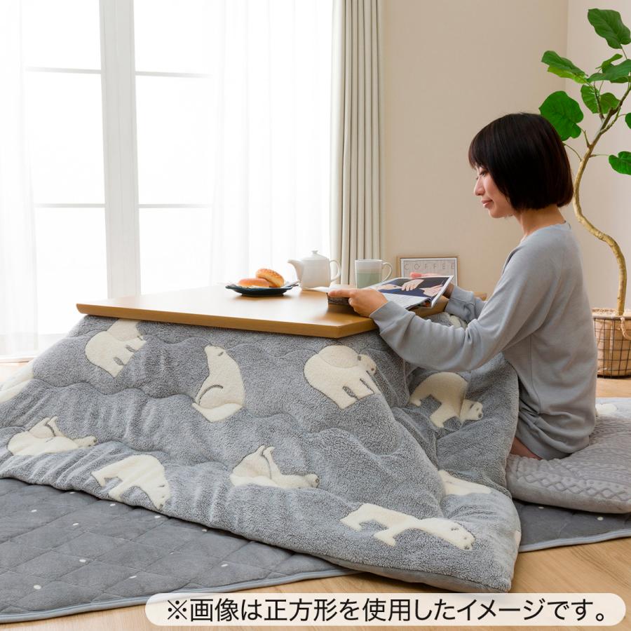 こたつふとん2点セット 長方形 シロクマo I ニトリ 玄関先迄納品 1年保証 ニトリ Yahoo 店 通販 Yahoo ショッピング