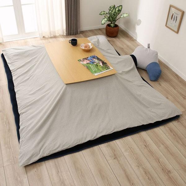 大きめこたつ掛ふとんカバー 長方形 カノンq Gy チョウ ニトリ 玄関先迄納品 1年保証 ニトリ Yahoo 店 通販 Yahoo ショッピング