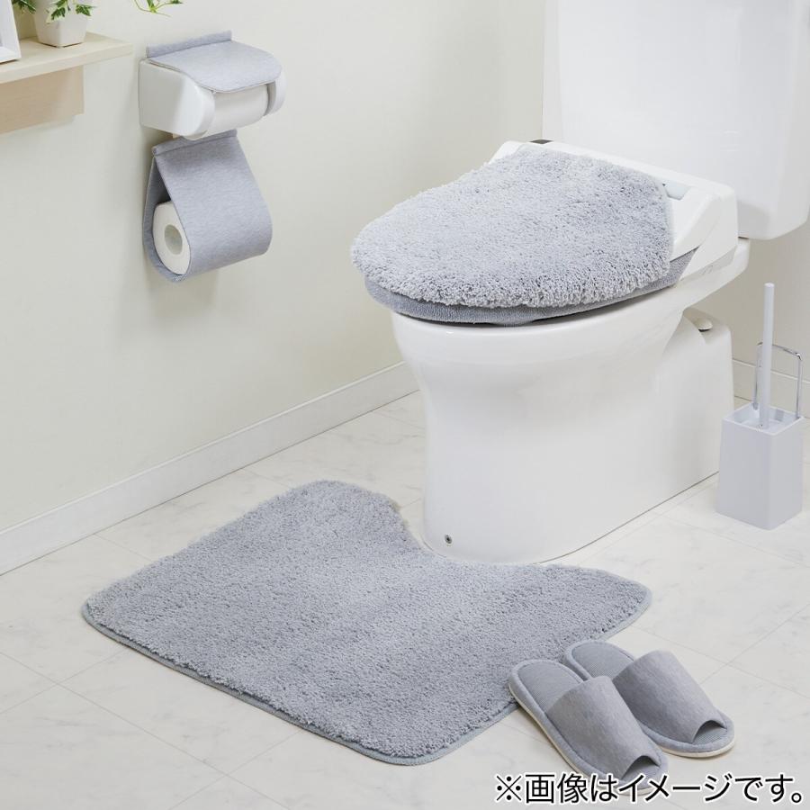 ニトリ 洗浄・暖房便座用 フタカバー(ソフトタッチ GY LG01 ニトリ 洗浄・暖房便座用 フタカバー(ソフトタッチ GY LG01
