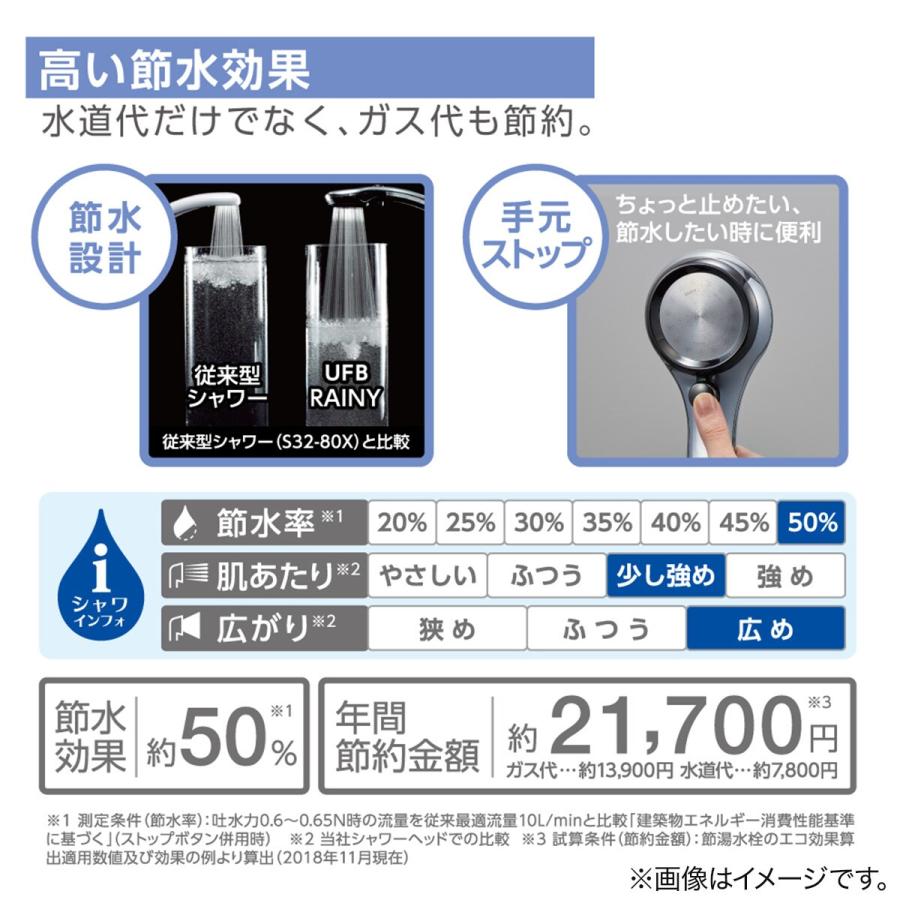 ニトリ（NITORI） ウルトラファインバブルシャワーヘッド(レイニー