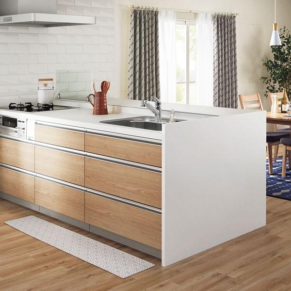 キッチン用フロアマット タイル Bl 限定価格セール 45x1 ニトリ 玄関先迄納品