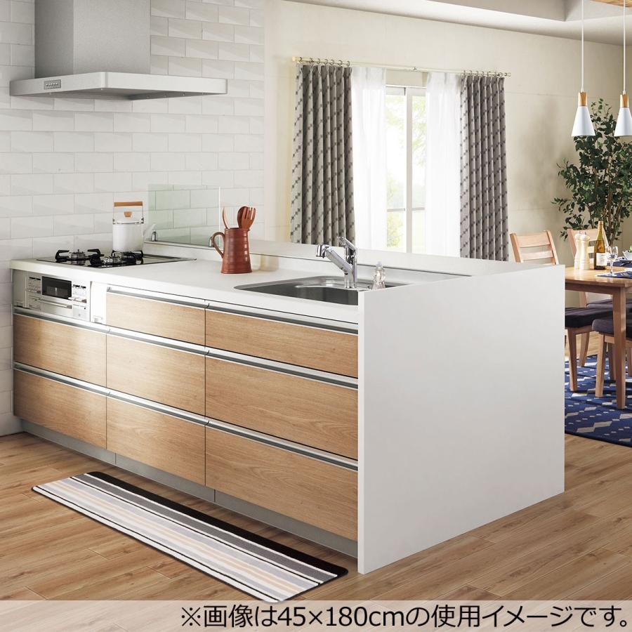 キッチン対応フロアマット(イアン2 GY 45X240) ニトリ 『玄関先迄納品』 『1年保証』|nitori-net|06
