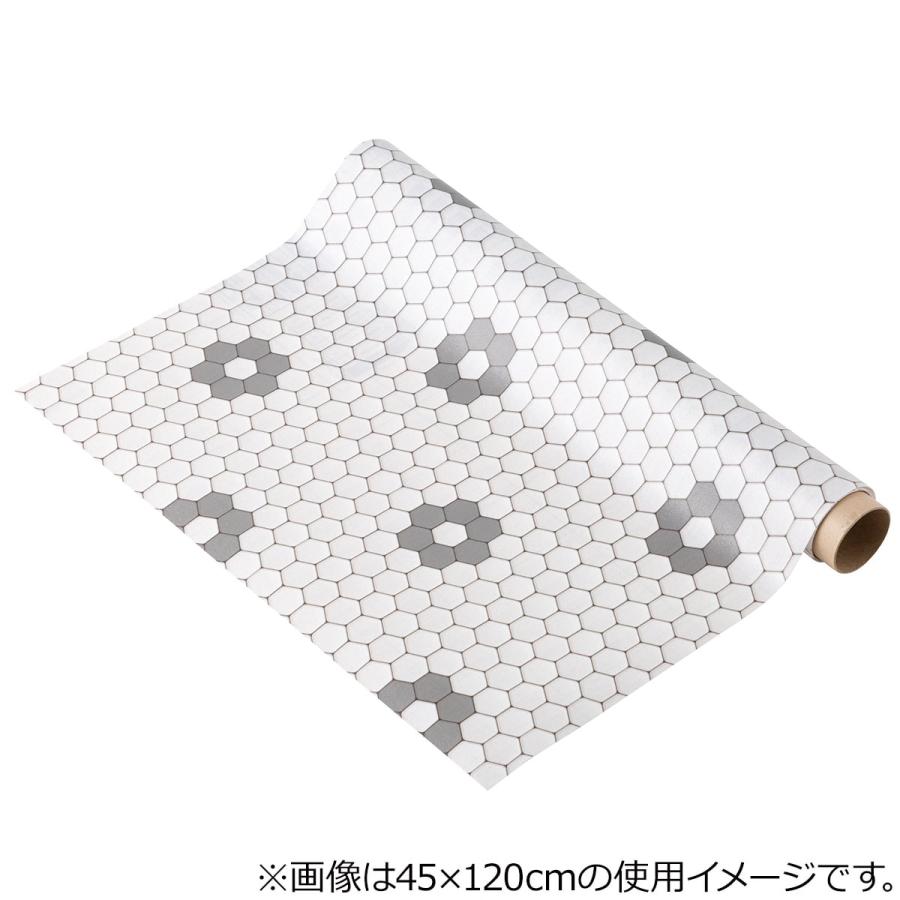 貼ってはがせる フロアシート ヘキサゴン 45x180 ニトリ 玄関先迄納品 1年保証 ニトリ Yahoo 店 通販 Yahoo ショッピング