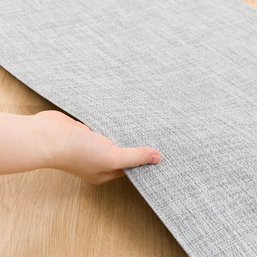 ニトリ（NITORI） 拭けるキッチン用クッションフロアマット(Nマルブル