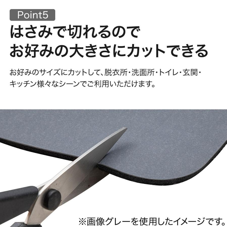 ニトリ（NITORI） やわらかサラサラ珪藻土入りバスマット(ソフト