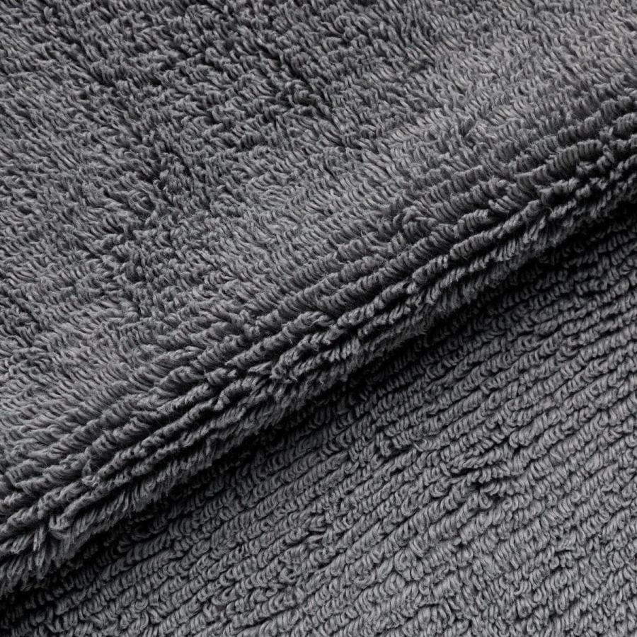 ニトリ 5枚セット 吸水ボリューム フェイスタオル ダークグレー SH01