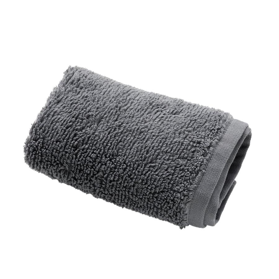 ニトリ 5枚セット 吸水ボリューム フェイスタオル ダークグレー