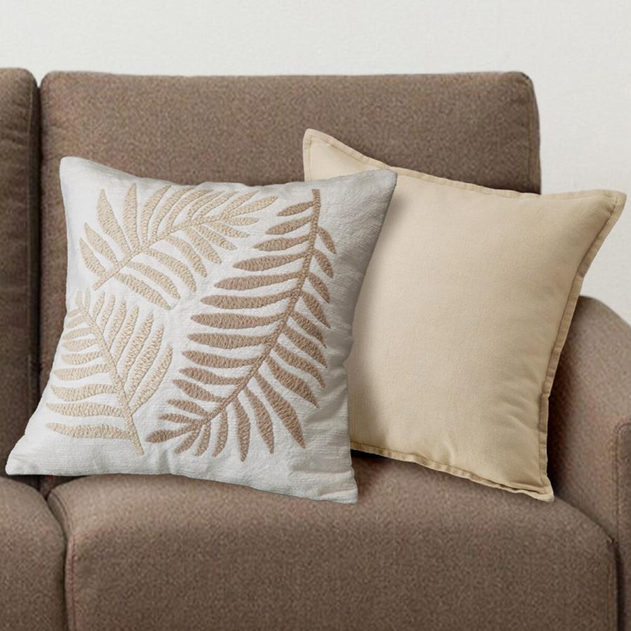 ニトリ（NITORI） クッションカバー(シンプレBE 45×45cm) : ニトリ