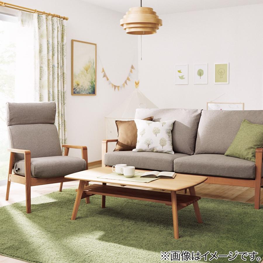 ニトリ（NITORI） クッションカバー(ラミーフ2 GR 45×45cm