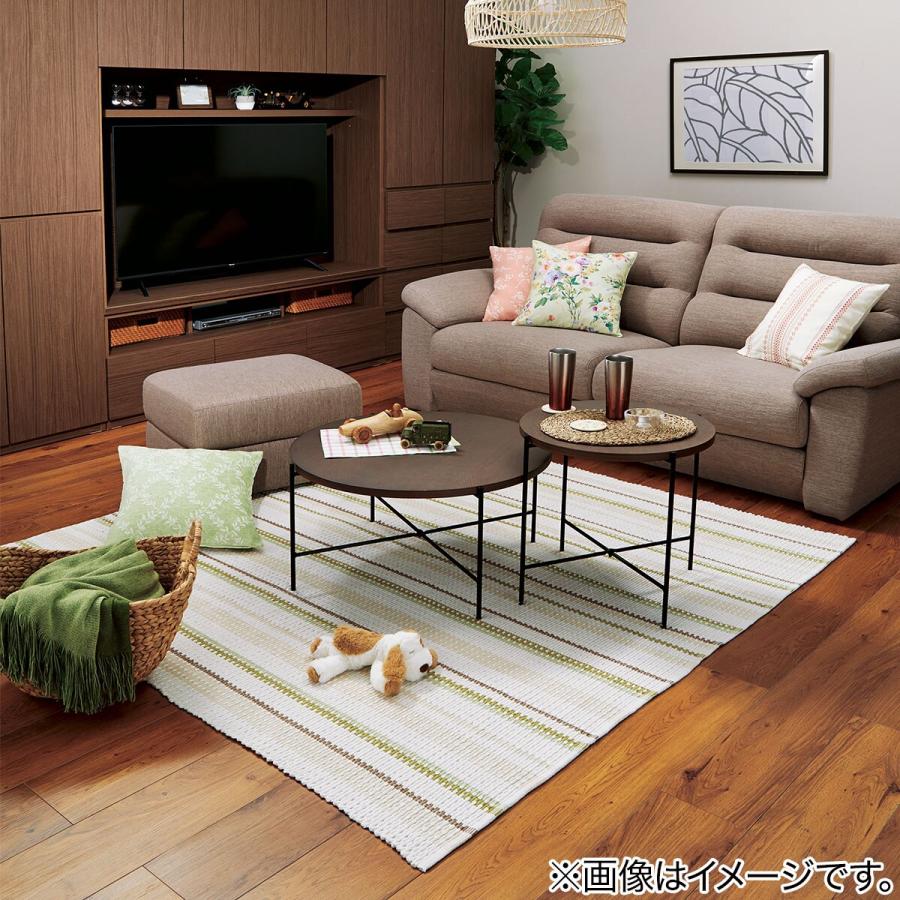 ニトリ（NITORI） クッションカバー(ラミーフ2 GR 45×45cm