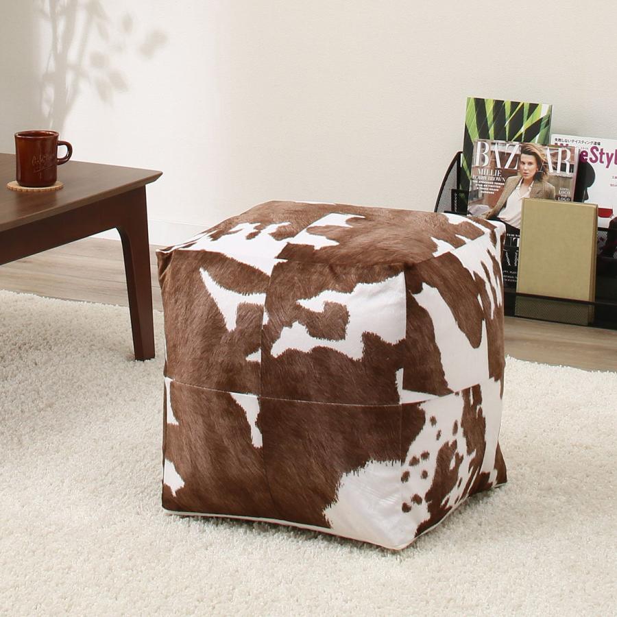 プーフ専用カバー カウプリント ニトリ 玄関先迄納品 1年保証 ニトリ Yahoo 店 通販 Yahoo ショッピング