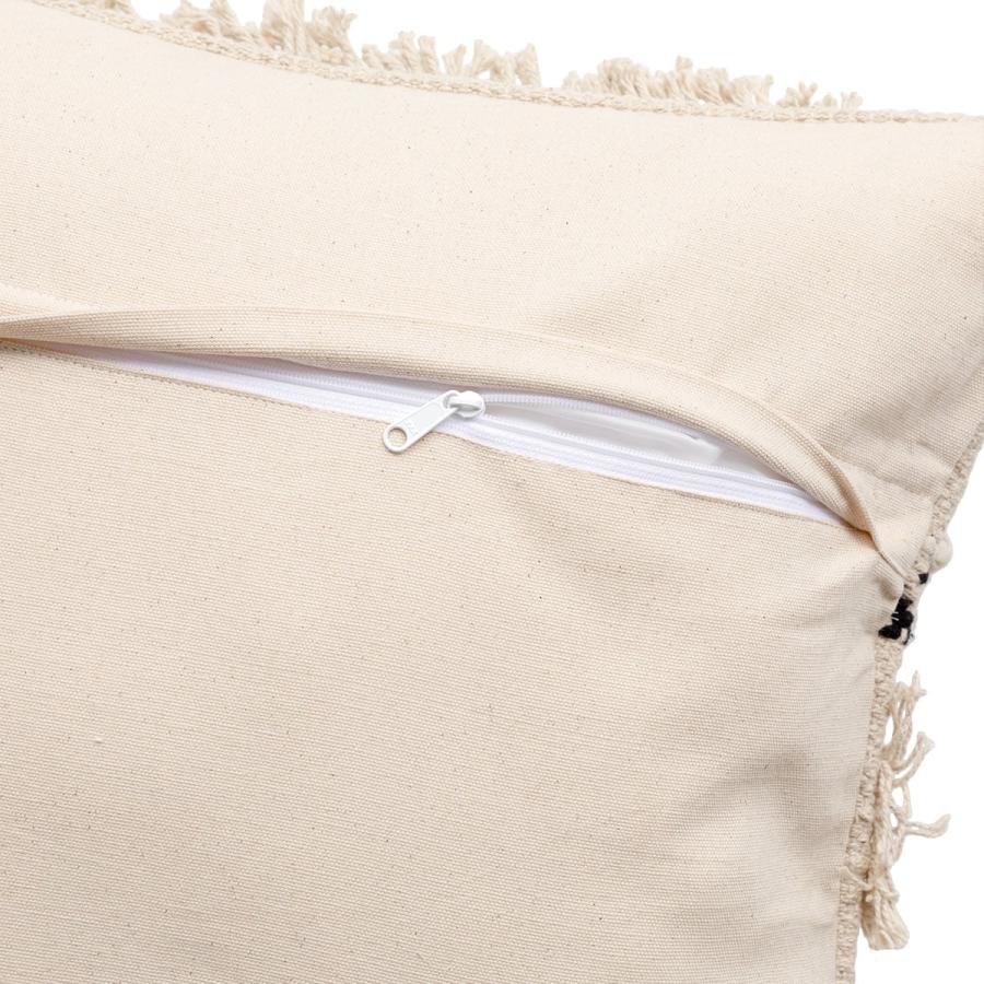 ニトリ クッションカバー(フリンジ SD001 45×45cm) 綿