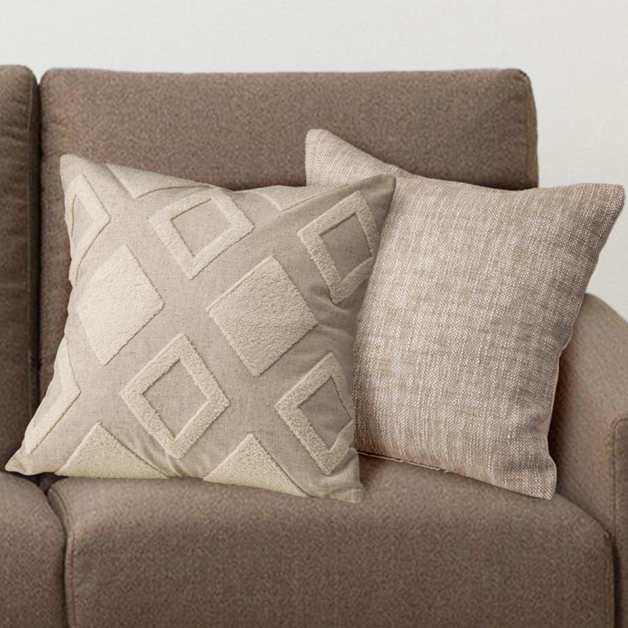 ニトリ（NITORI） クッションカバー(ダイヤガラ DI001 45×45cm