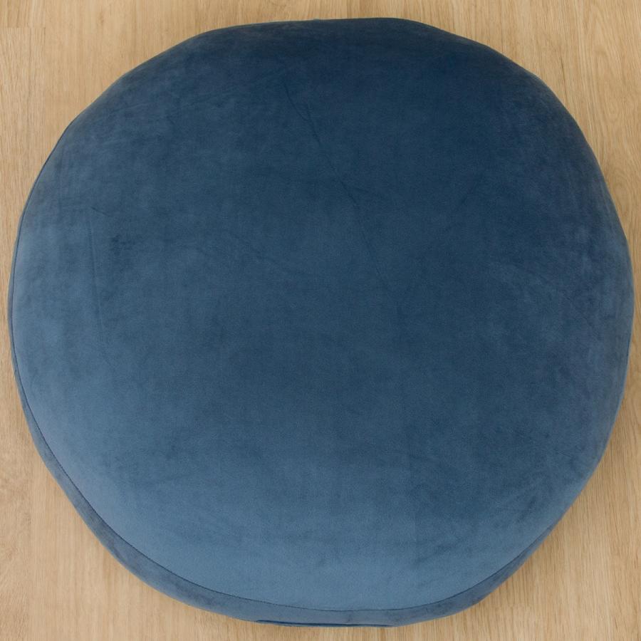 ☆ニトリ 洗える モチモチクッション 直径40cm ネイビー ☆ニトリ 洗える モチモチクッション 直径40cm ネイビー