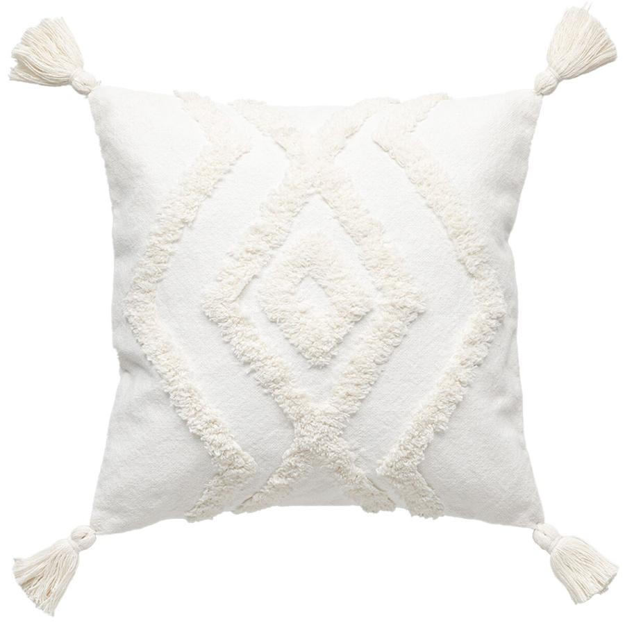 ニトリ（NITORI） クッションカバー(タフト KI2401 45×45cm) : ニトリ