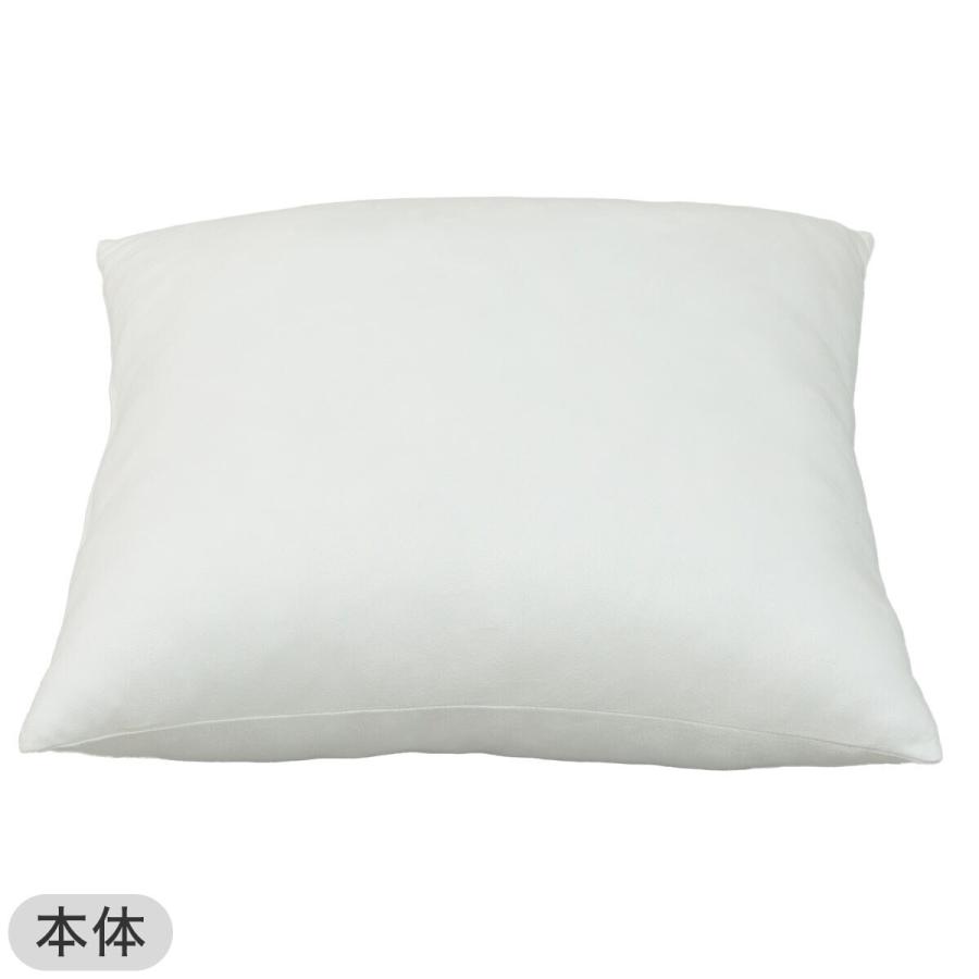 ニトリ（NITORI） クッションカバー(ハッパガラEL001 IV)+本体セット