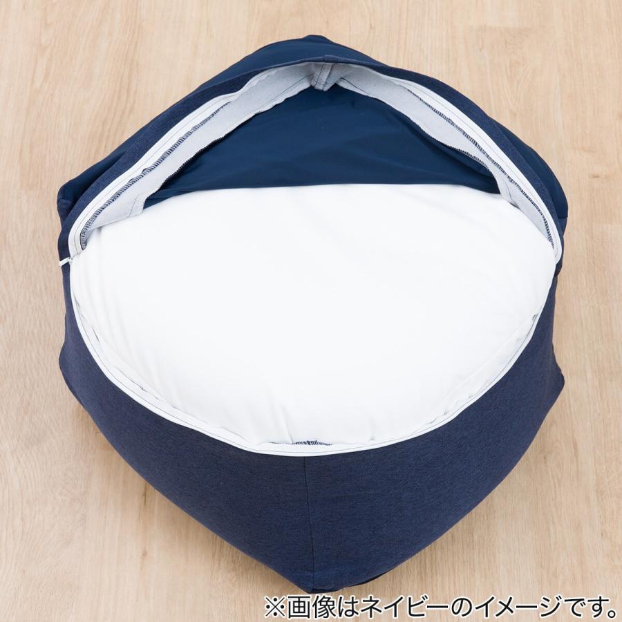 ニトリ（NITORI） ビーズソファカバー 標準サイズ ベージュ(BC-A12 BR