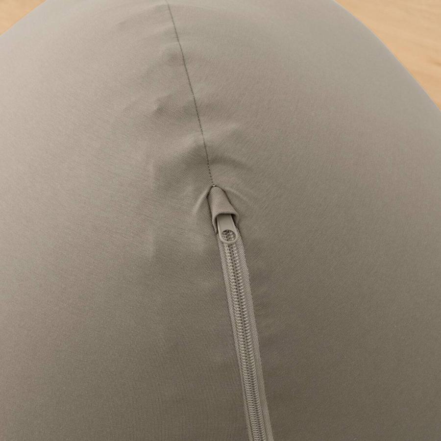 ニトリ（NITORI） ビーズクッションBS200 角丸 (ビッグ グレー